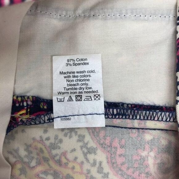 J. Crew Factory Paisley Shorts Size 00 - Picture 6 of 9